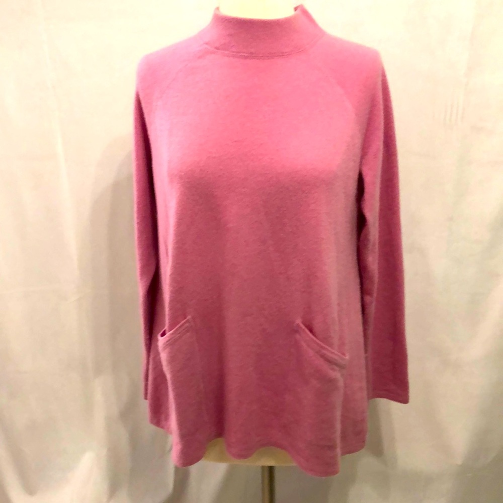 J Jill Cashmere tunic style sweater